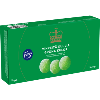 Gröna kulor 260g Fazer.