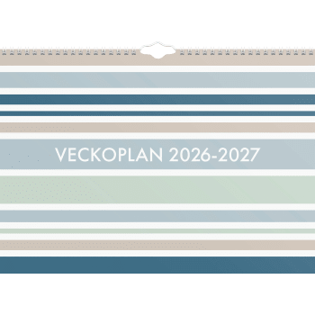 Väggkalender 26/27 Veckoplan.