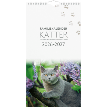 Familjekalender 26/27 Katter.