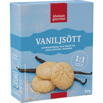 Sötningsmedel Vanilj Khoisan Gourmet.