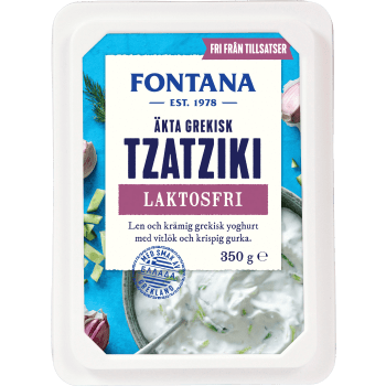 Tzatziki Laktosfri 350g Fontana.