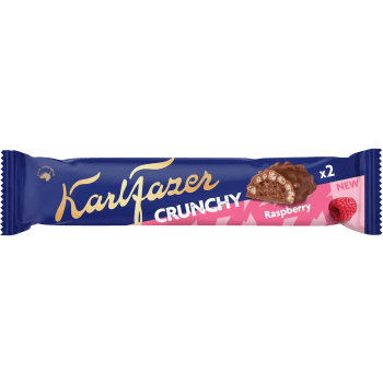Chokladstycksak Karl Fazer Crunchy Raspberry 50g Fazer.