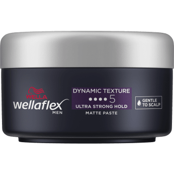 Hår Paste Men Dynamic Texture Matte Ultra Strong 75ml Wellaflex Men.