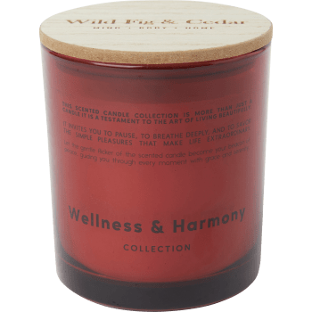 Doftljus Fiona wine 9cm ICA.