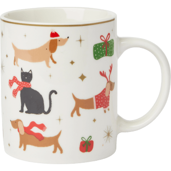 Mugg Jul djur 33cl ICA.