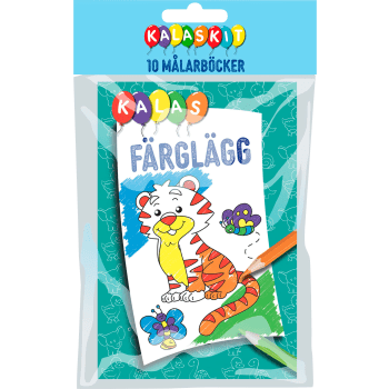 Kalaskit: 10 målarböcker.