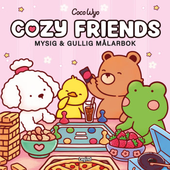 Cozy Friends : Mysig och gullig Cozy Coloring målarbok från Coco Wyo.
