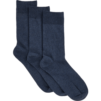 Strumpa 3p blå 44/47 mywear.