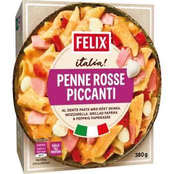 Penne rosse piccanti Fryst 380g Felix.