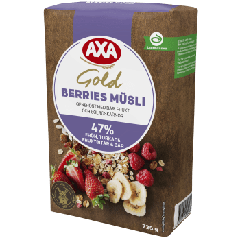 Gold berries müsli 725g AXA.