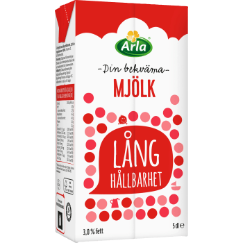 Mjölk Lång hållbarhet 3% 5dl Arla.