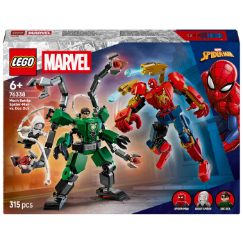 LEGO Marvel Robotstrid: Spider-Man mot Doc Ock 76338.