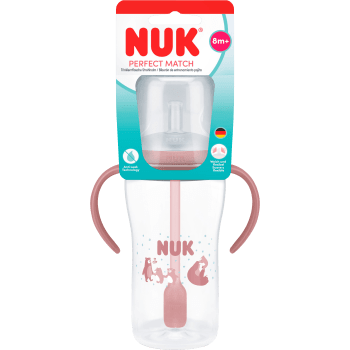 Sugrörsmugg Perfect Match Björn 260ml NUK.