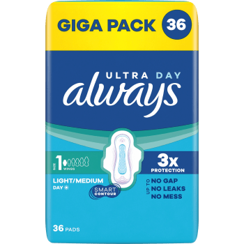 ALWAYS Ultra Normal Pads S1 wings GP.