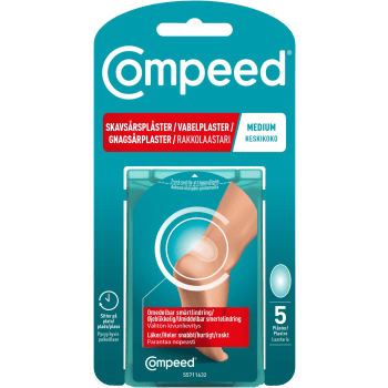 Skavsårsplåster Medium 5-p Compeed.