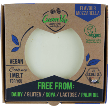 Mozzarella vegansk 250g Greenvie.