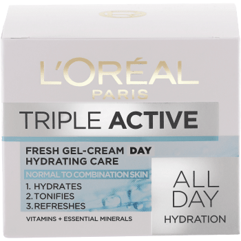 Ansiktskräm Triple Active Fresh Normal till blandhy 50ml Loreal.