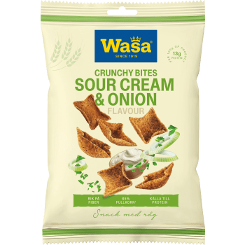 Crunchy Bites Sourcream 100g Wasa.