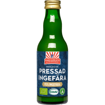 Ingefära Pressad Ekologisk 200ml KRAV Kung Markatta.
