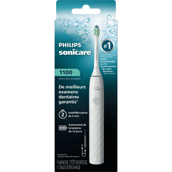 Eltandborste 1100 vit HX3901/01 Philips.