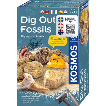 Dig Out Fossils Science Kit KOSMOS.