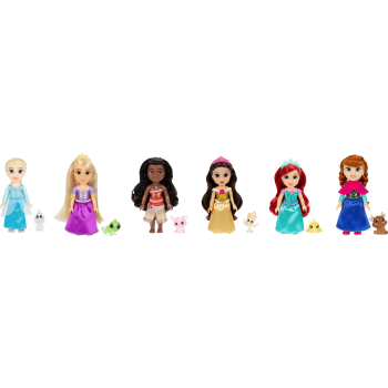 Docka Disney Princess med figur 1-p 15cm.