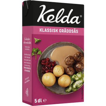 Gräddsås Klassisk 5dl Kelda.