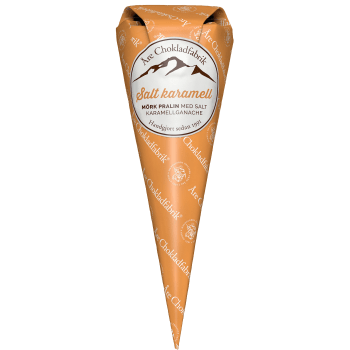 Chokladganache Salt Karamell 80g Åre Chokladfabrik.