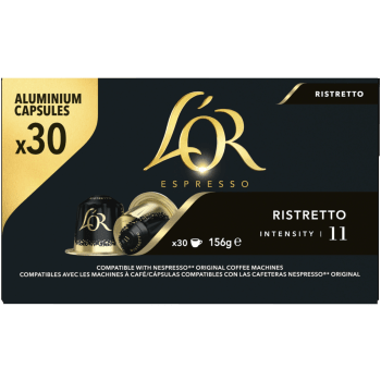 Kaffekapslar Espresso Ristretto 30-pack L'Or.