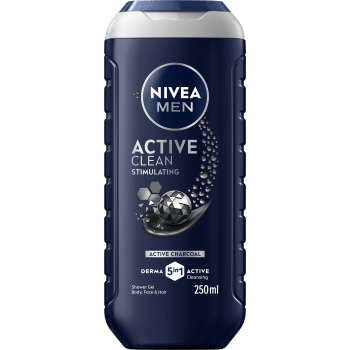 Duschgel Active Clean Shower Gel 250 ml Nivea.