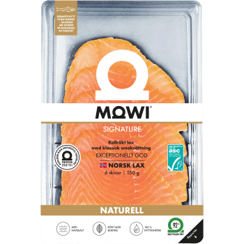 Lax Kallrökt Skivad 150g Mowi.