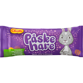 Påskehare 22g Cloetta.