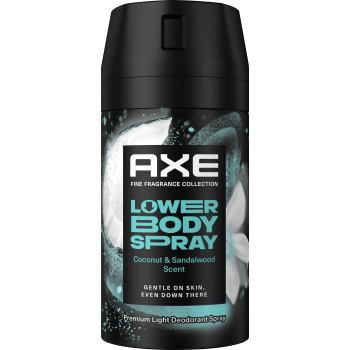 Deodorant Spray Lower Body Coconut Sandalwood 100ml AXE.