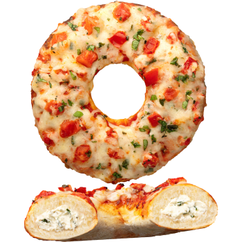 Pizza Donut Cream cheese-pesto 100g Avena Bake.