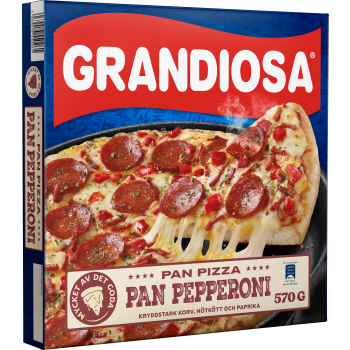 Pan pizza pepperoni 570g Grandiosa.