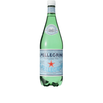 Mineralvatten 1l San Pellegrino.