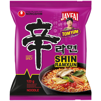 Snabbnudlar Shin Ramyun Tomyum 123g Nongshim.