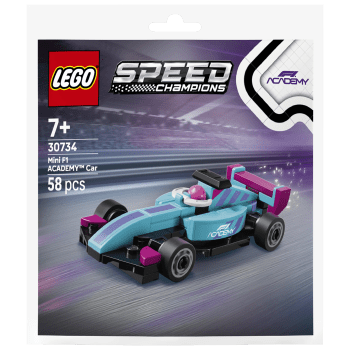 LEGO Speed Champion Mini F1 ACADEMY cars 30734.