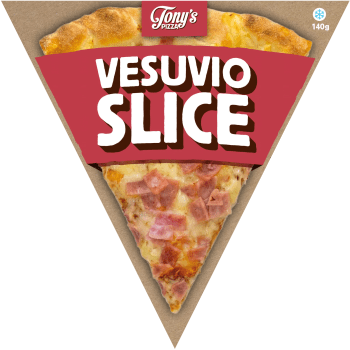 Pizzaslice Vesuvio 140g Tony´s pizza.