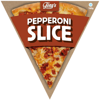 Pizzaslice Pepperoni 140g Tony´s pizza.