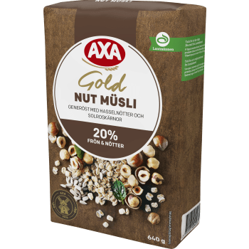 Müsli Gold Nut 640g AXA.