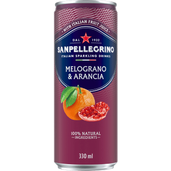 Läsk Melograno/Arancia 33cl San Pellegrino.