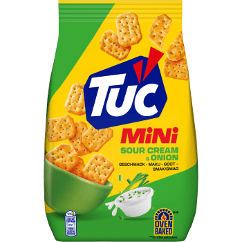 Mini Sourcream & Onion 120g TUC.