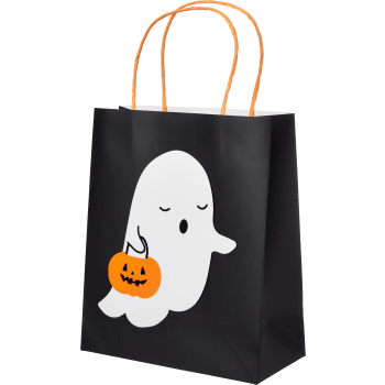 Presentpåse Treat Ghost 19x22 cm.