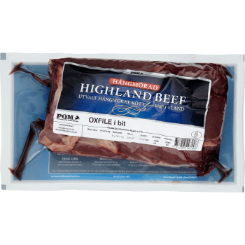 Oxfilé Färsk i bit ca 800g Highland Beef.