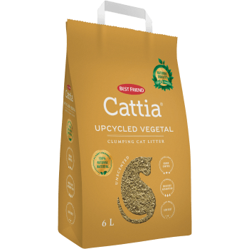 Kattströ Återbrukat Växtbaserat 2.5kg Cattia.