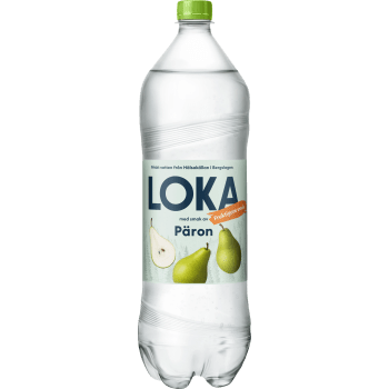 Vatten Kolsyrat Päron 1.5l Loka.