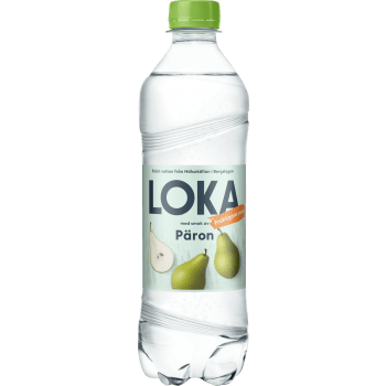 Vatten Kolsyrat Päron 50cl Loka.