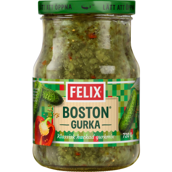 Bostongurka Orginal 720g Felix.