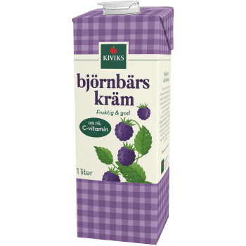 Björnbärskräm 1l Kiviks.